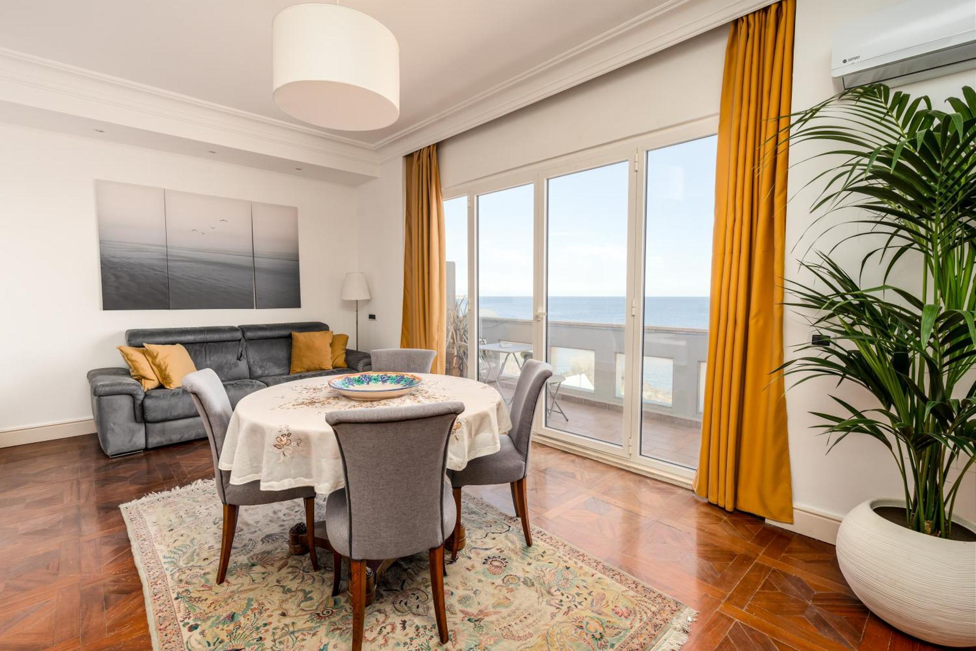Perla Marina Sea View Apartment Katanya Dış mekan fotoğraf
