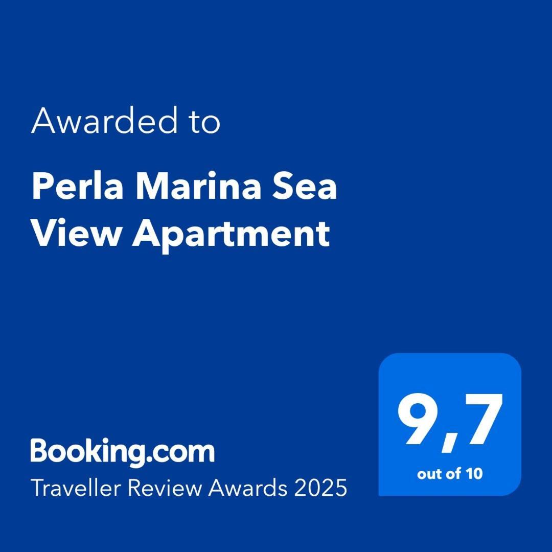 Perla Marina Sea View Apartment Katanya Dış mekan fotoğraf